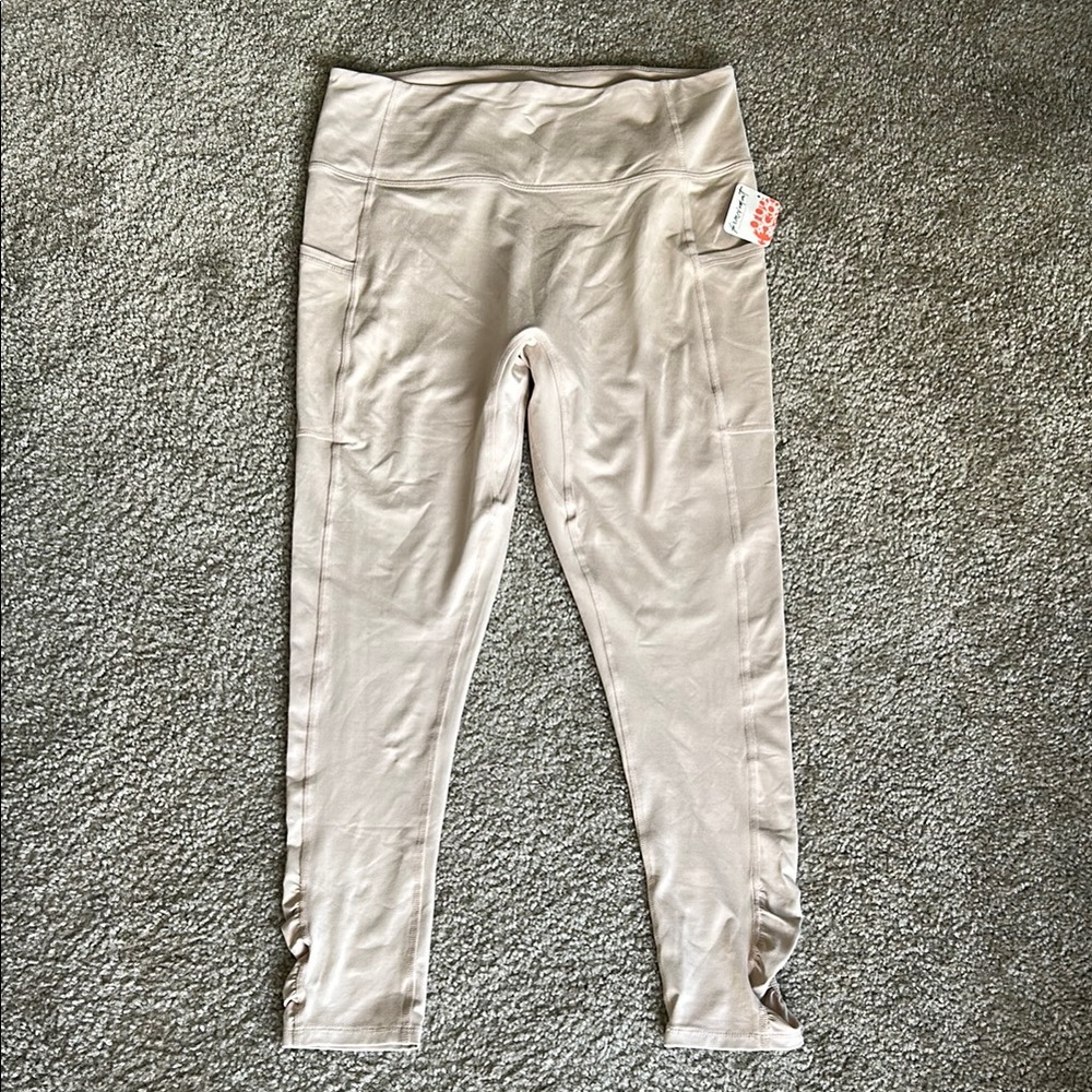 Free People Nude Ankle Leggings